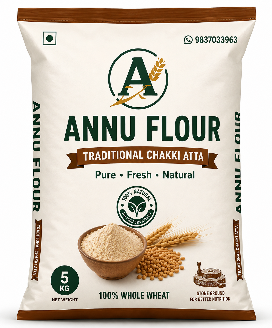 gehu atta 5kg